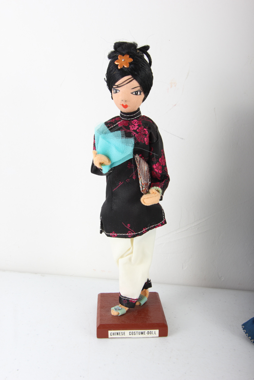 Collection of Vintage Multicultural Dolls