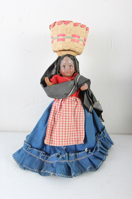Collection of Vintage Multicultural Dolls