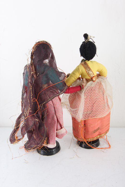 Collection of Vintage Multicultural Dolls