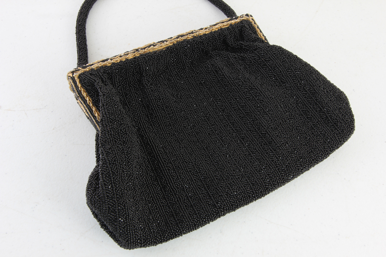 Vintage E. Grillot Beaded Evening Bag