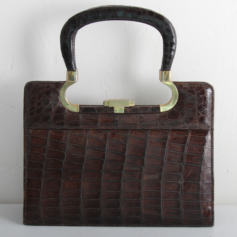 Vintage Yacaré Overo Handbag