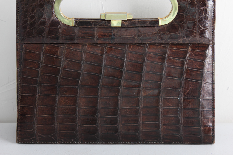 Vintage Yacaré Overo Handbag