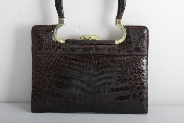 Vintage Yacaré Overo Handbag