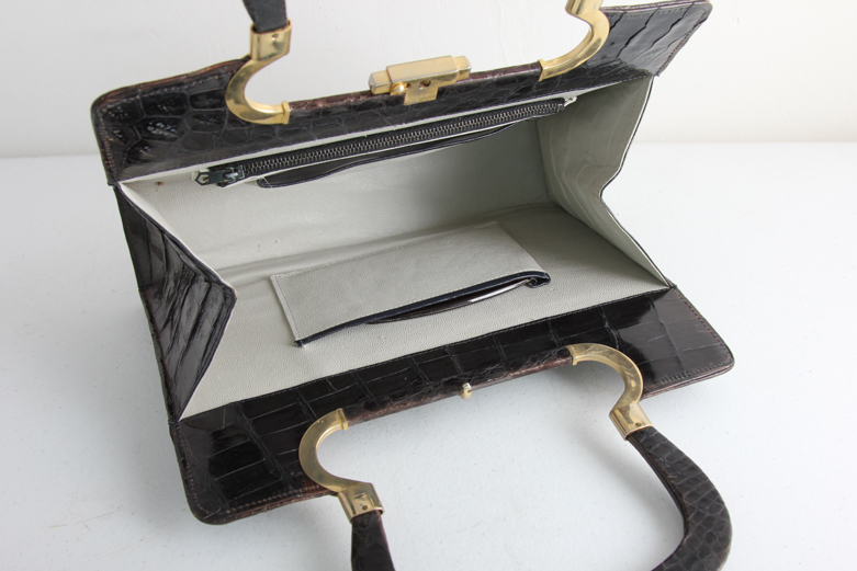 Vintage Yacaré Overo Handbag