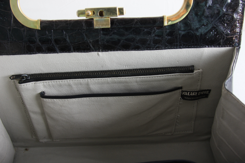 Vintage Yacaré Overo Handbag