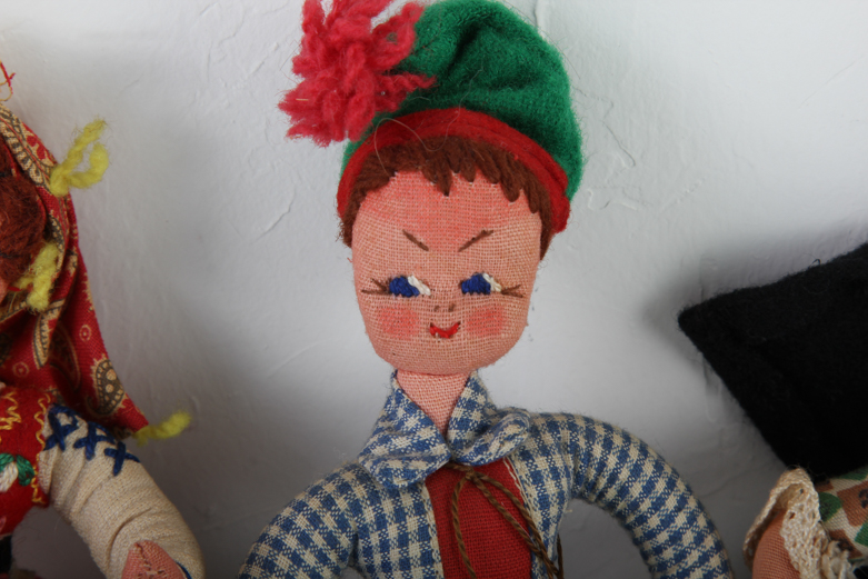 Collection of Vintage Portuguese Dolls