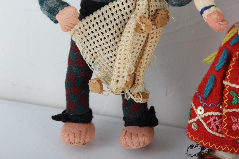 Collection of Vintage Portuguese Dolls