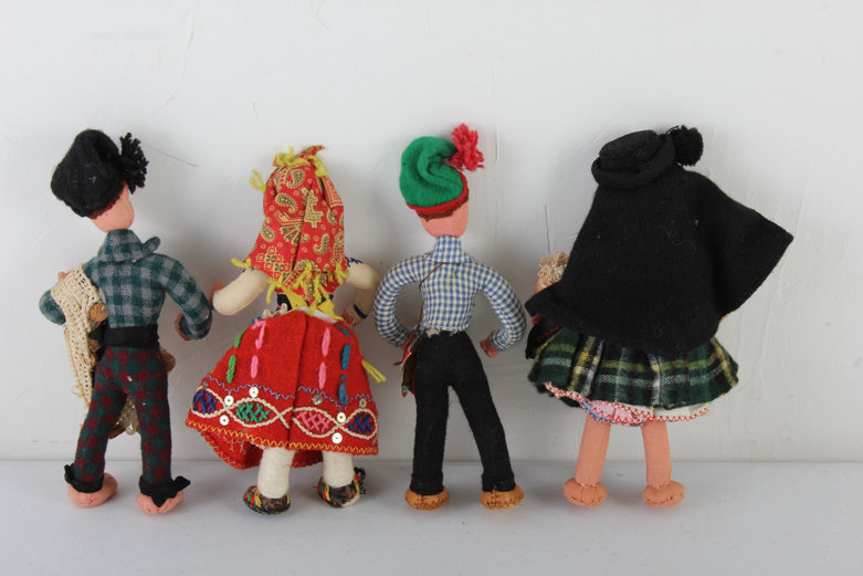 Collection of Vintage Portuguese Dolls
