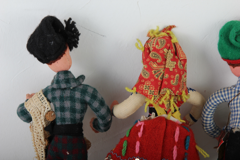 Collection of Vintage Portuguese Dolls