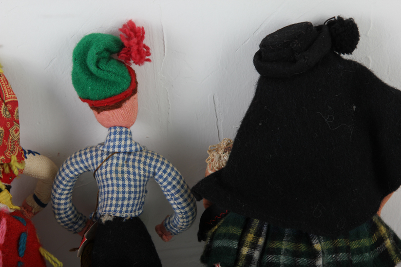 Collection of Vintage Portuguese Dolls