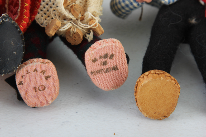 Collection of Vintage Portuguese Dolls