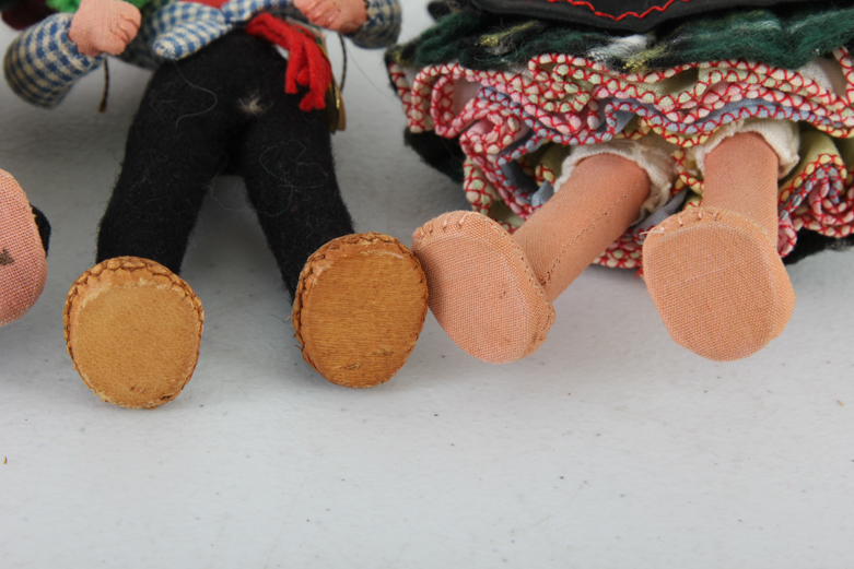 Collection of Vintage Portuguese Dolls