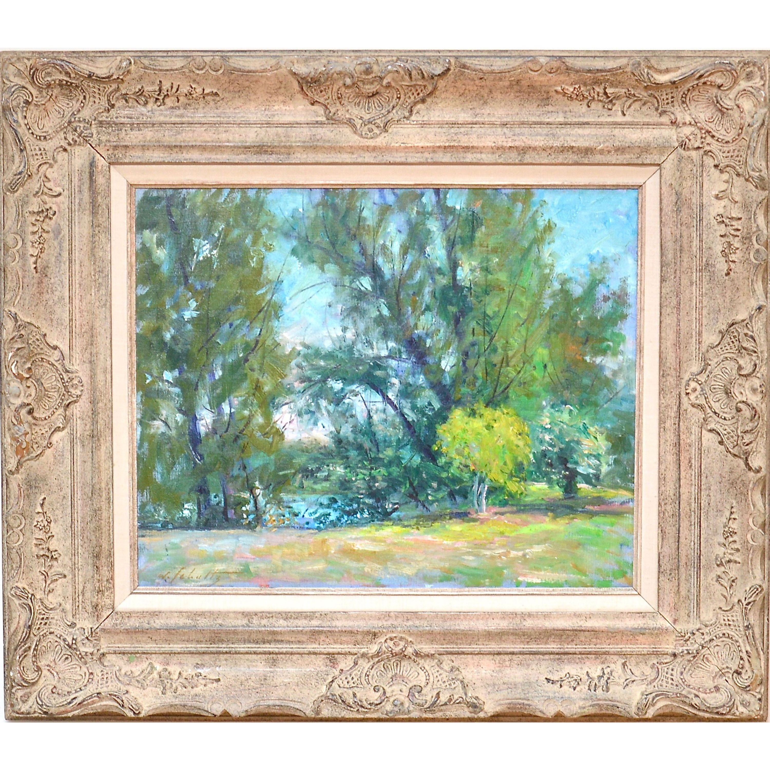 William Schultz Landscape Oil Painting