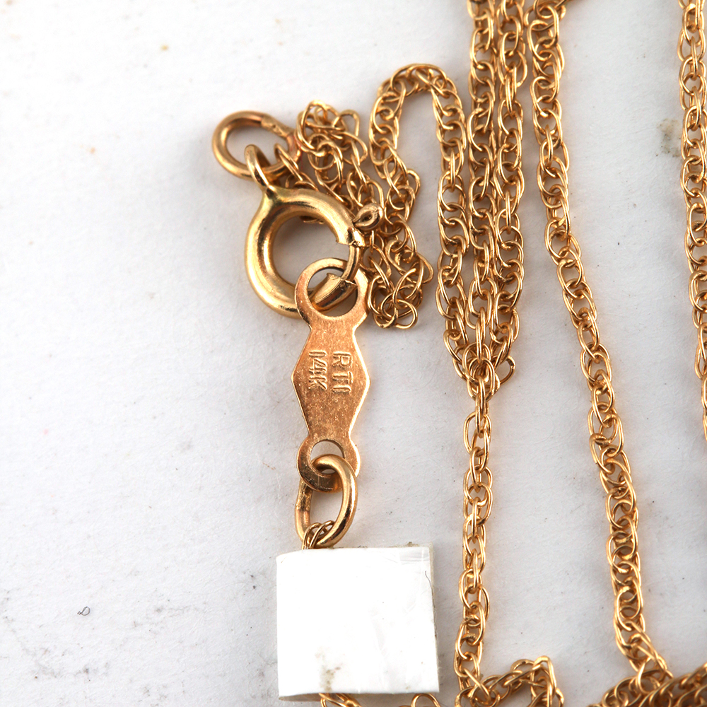 14K Yellow Gold Gemstone and Pearl Jewelry