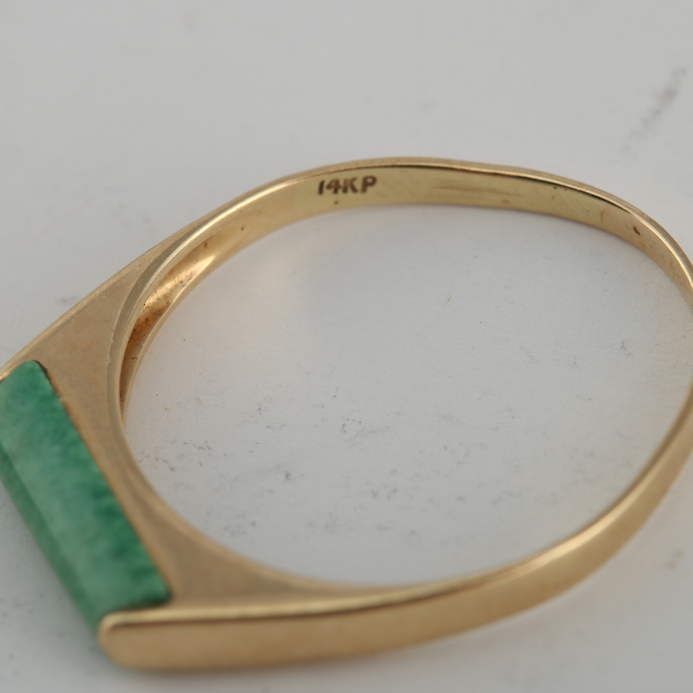 14K Yellow Gold Gemstone and Pearl Jewelry