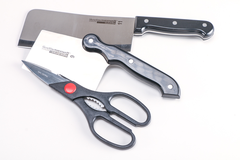 Showtime Five Star+ Kitchen Knife Set