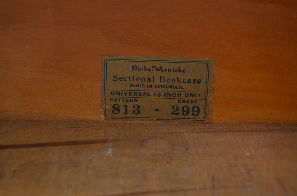 Mahogany Stacking Barrister's Bookcase