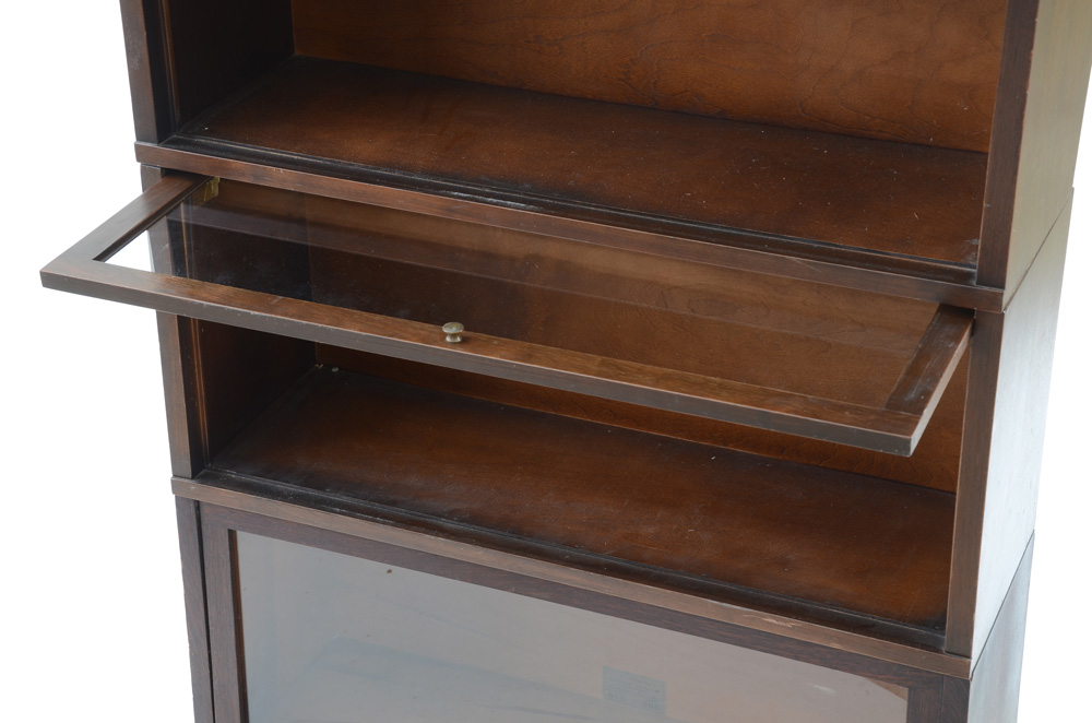 Mahogany Stacking Barrister's Bookcase