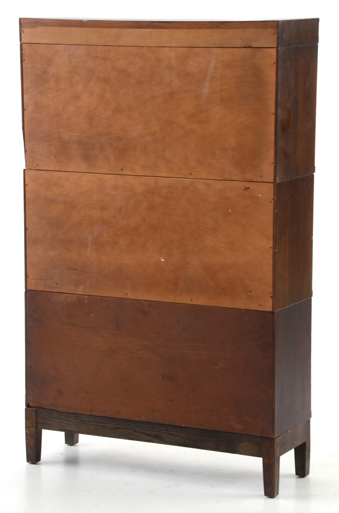 Mahogany Stacking Barrister's Bookcase