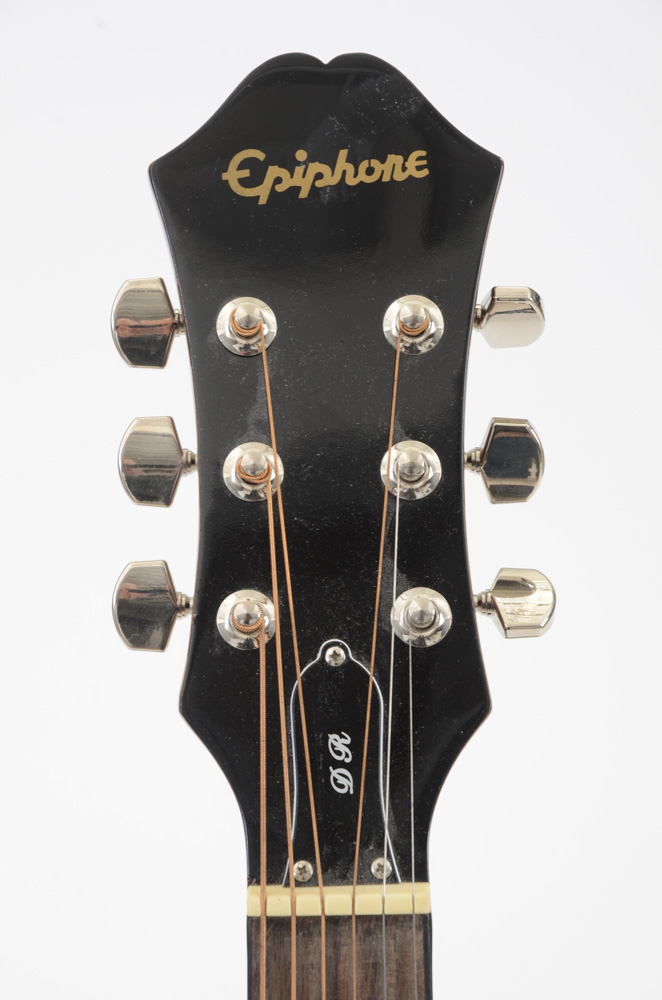 Signed Randy Travis Epiphone Acoustic Guitar