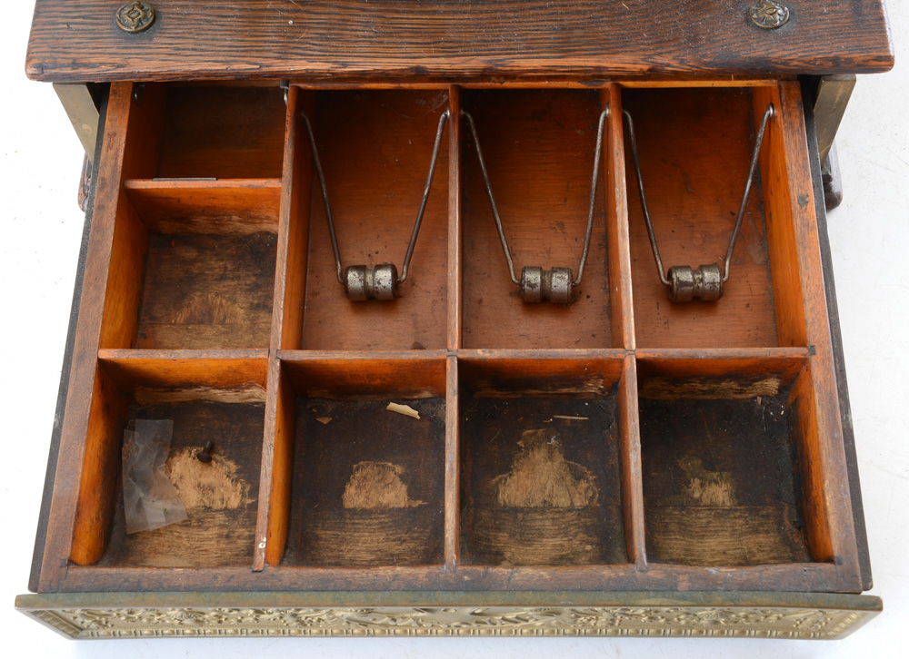 Converted Antique Cash Register Lamp