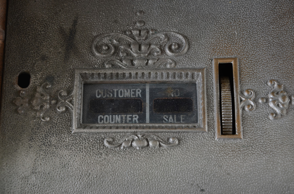 Converted Antique Cash Register Lamp