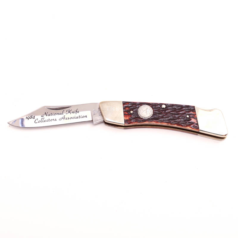 Limited Edition Bertram Rostfrei 1984 NKCA Folding Knife