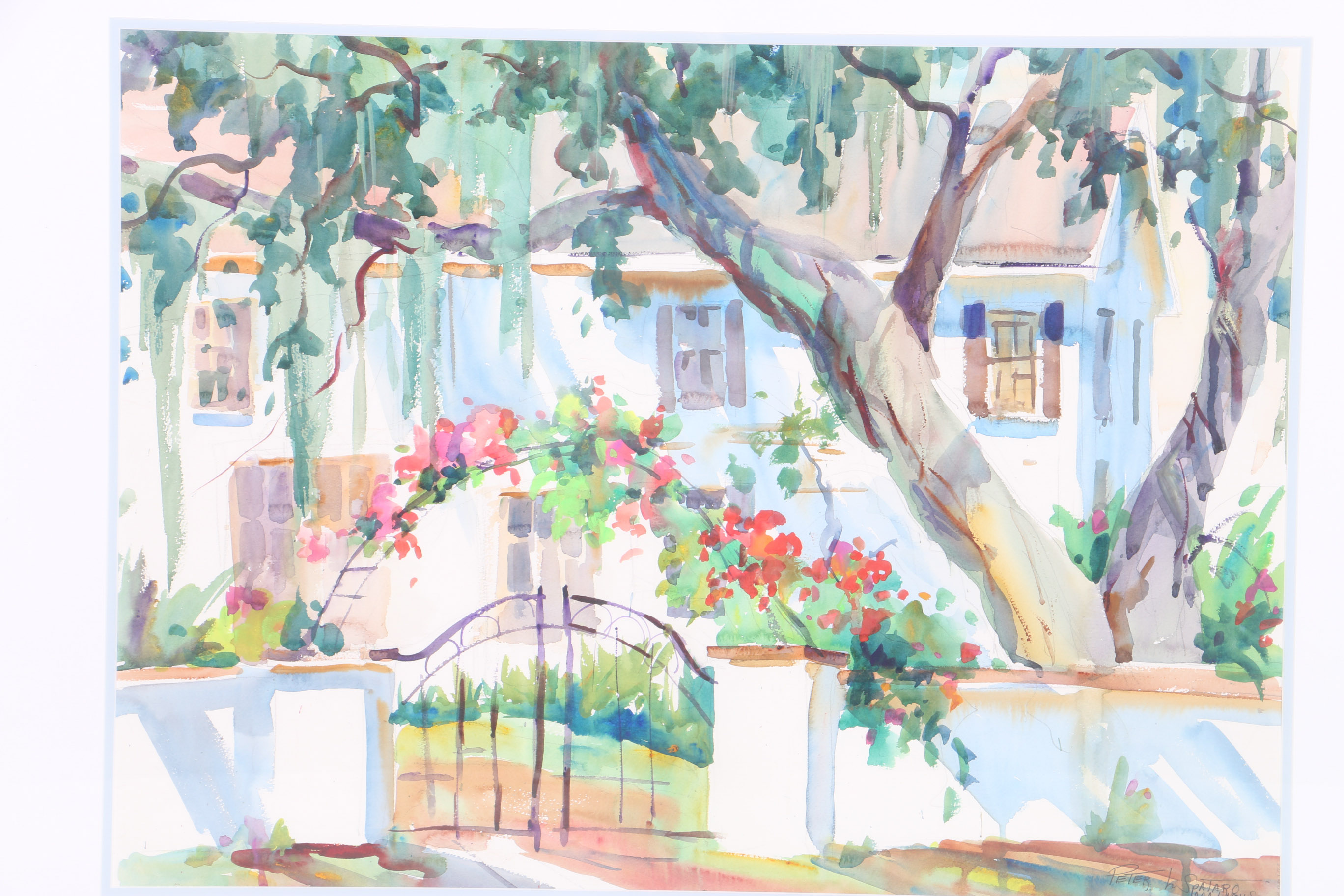 Peter L. Spataro Watercolor Painting