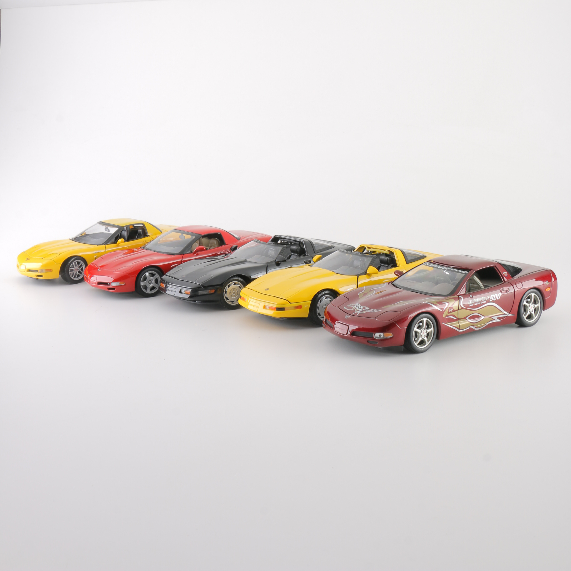 Collection of Chevrolet Corvette Die-Cast Cars