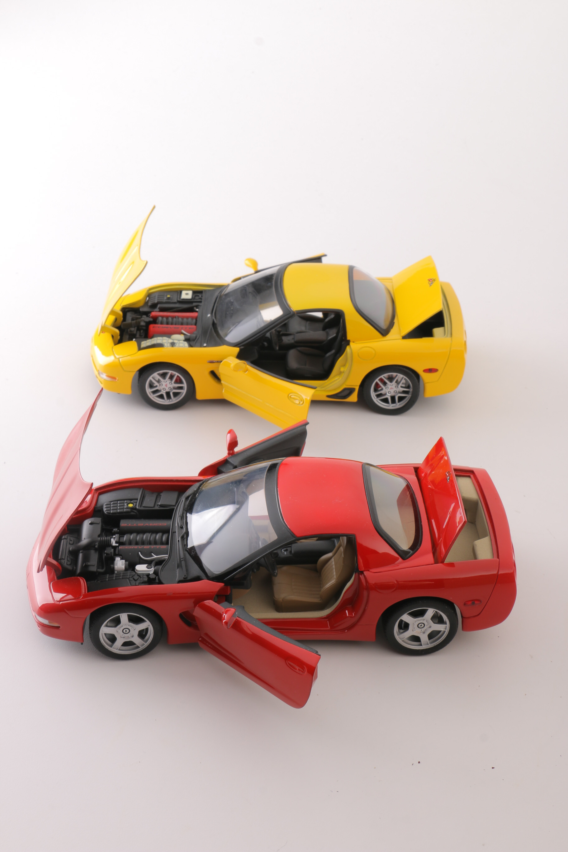 Collection of Chevrolet Corvette Die-Cast Cars