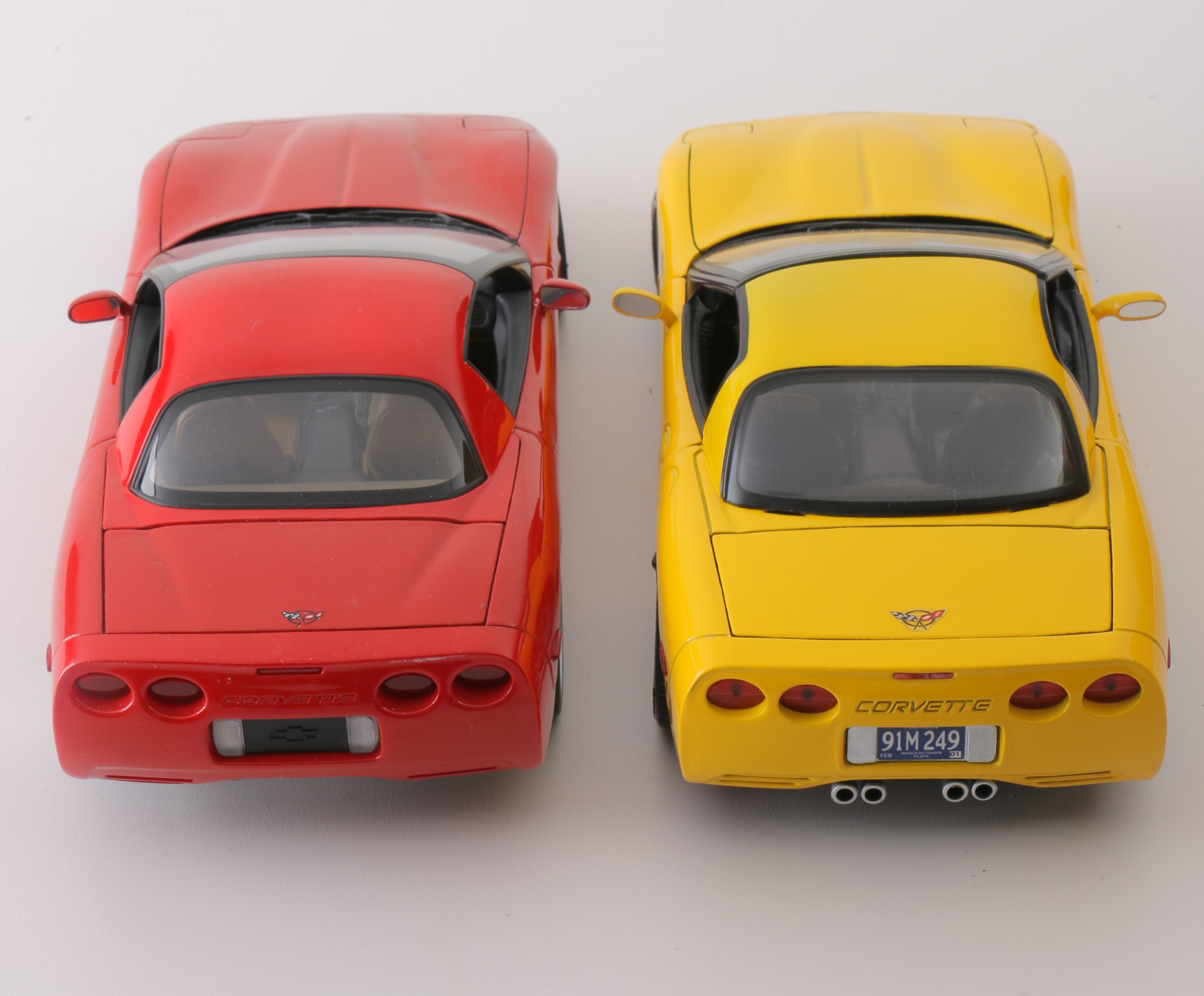 Collection of Chevrolet Corvette Die-Cast Cars