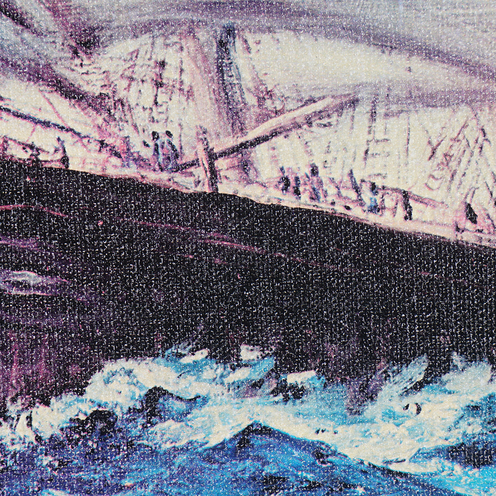 J. Links Framed Ship Painting Gicleé Print