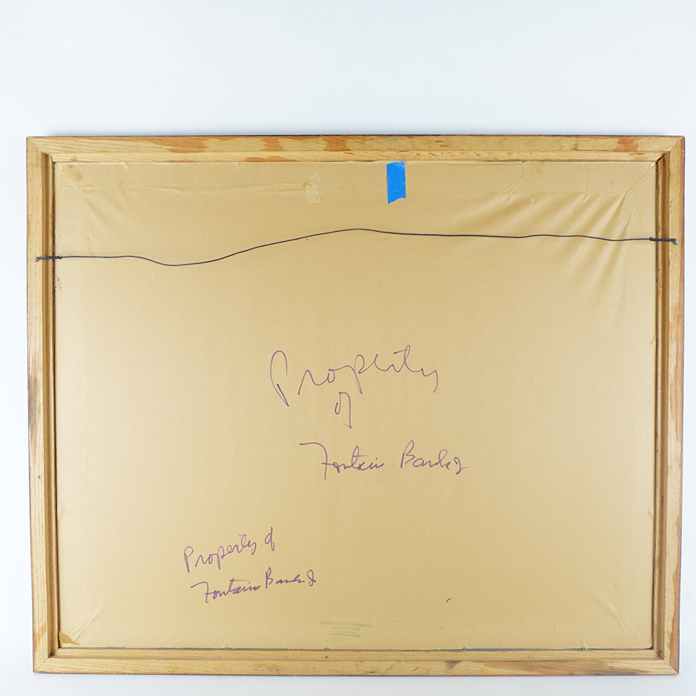 J. Links Framed Ship Painting Gicleé Print