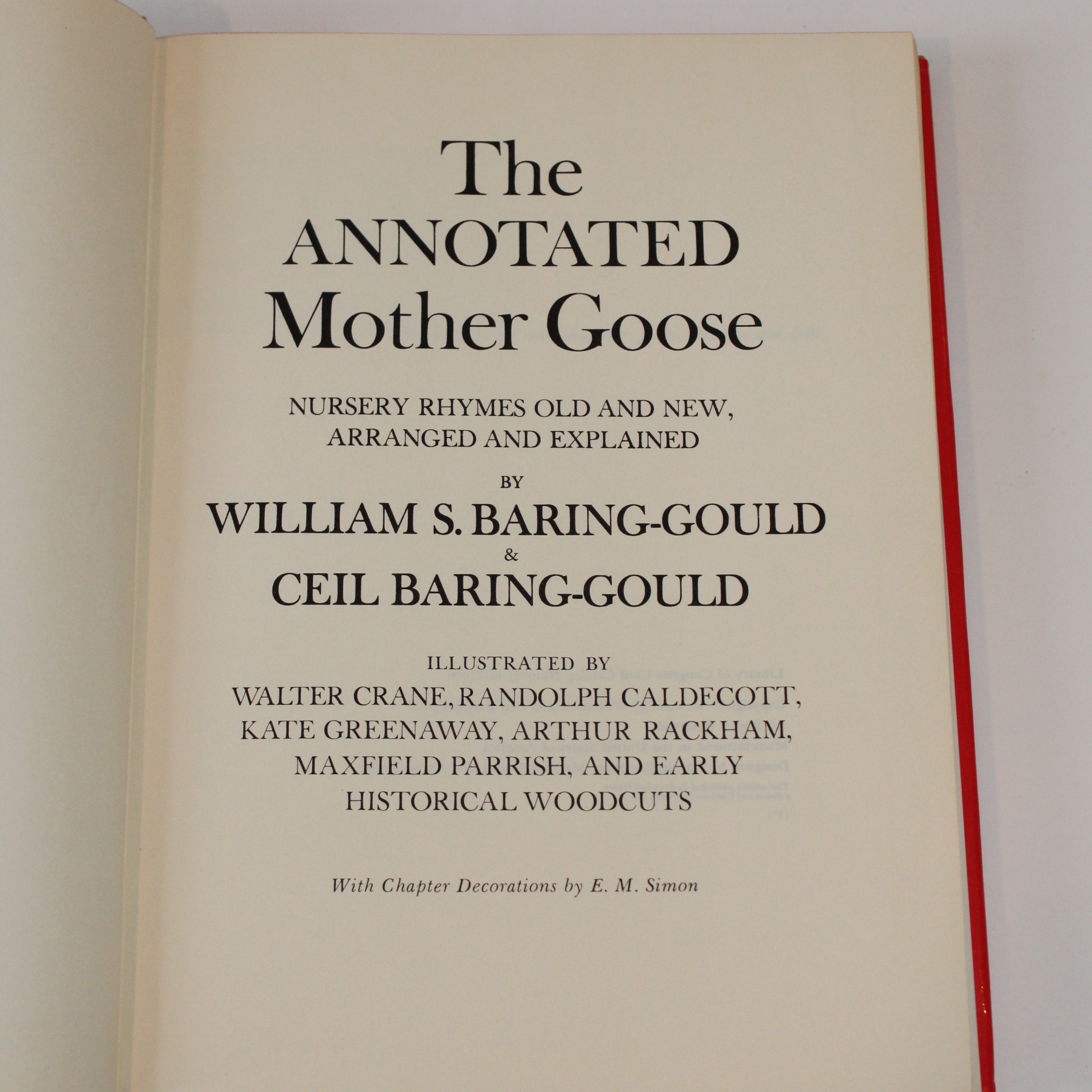 Vintage "Mother Goose" Collection