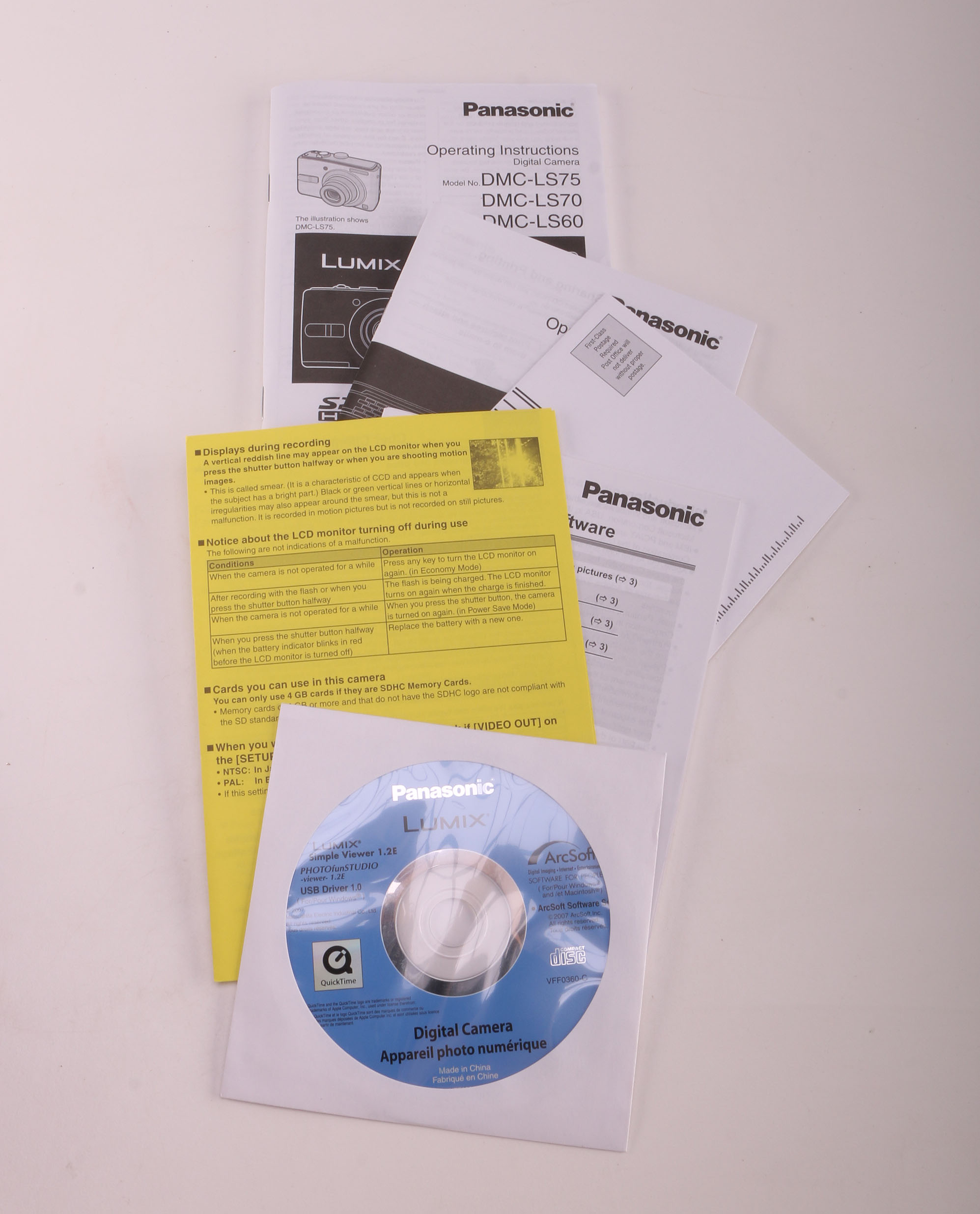 Panasonic Lumix DMC-LS75 Camera