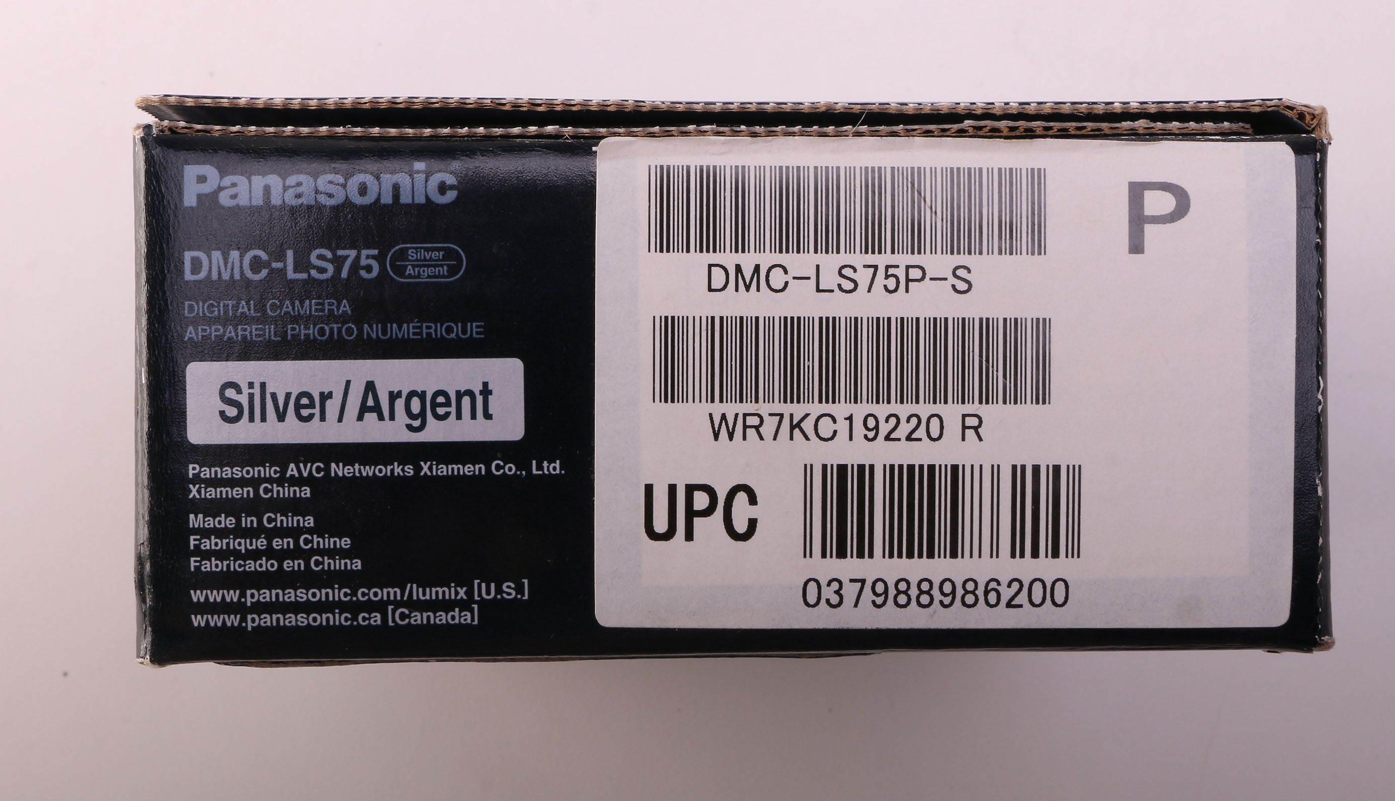 Panasonic Lumix DMC-LS75 Camera