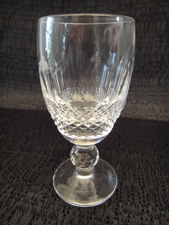 Eight Waterford Crystal Sherry Glasses "Colleen" Pattern
