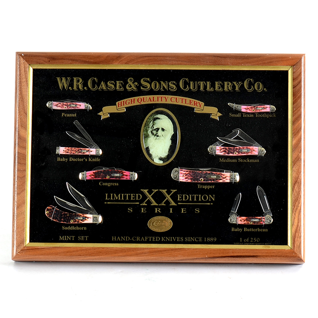 Case XX Limited Edition Series XVIII Mint Knife Set