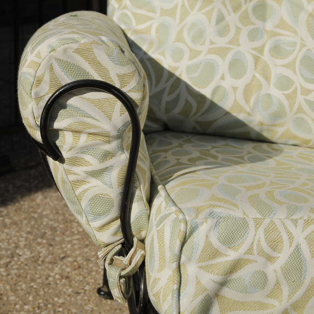 Wrought Iron Patio Sofa