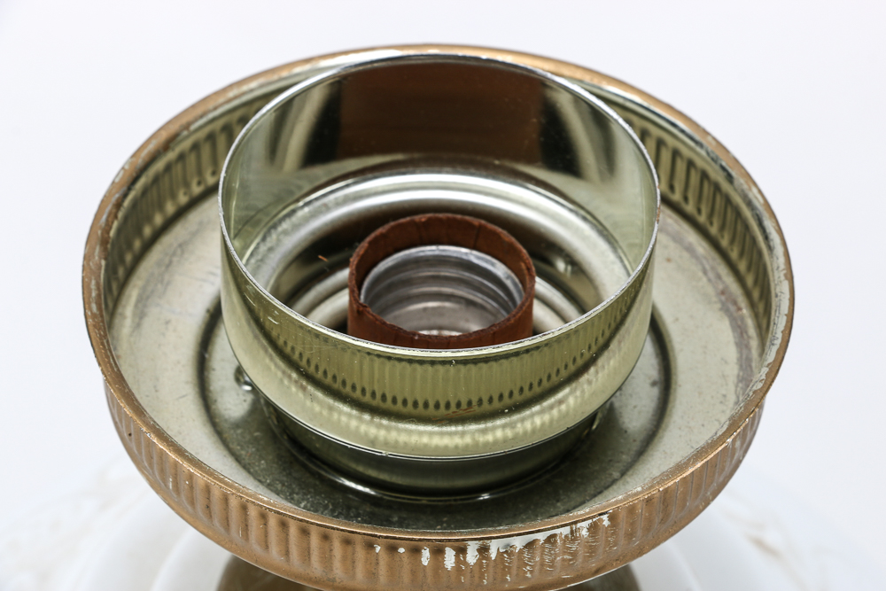 Victorian Style Reproduction Electric Oil Lamp