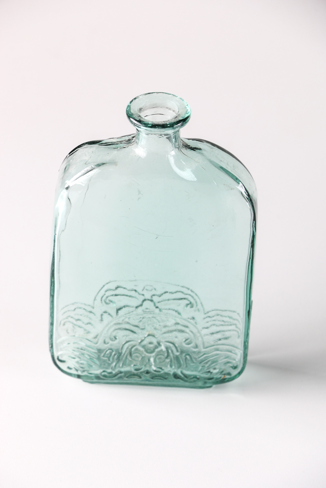 1969 and 1970 Ezra Brooks Decanter Bottles