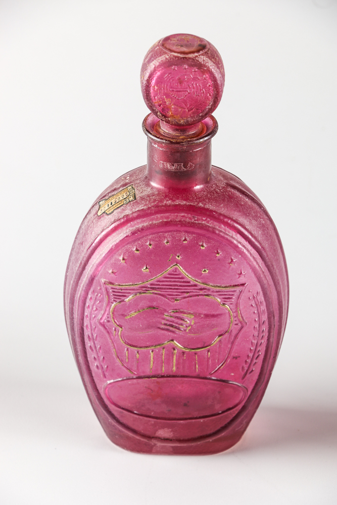 1969 and 1970 Ezra Brooks Decanter Bottles