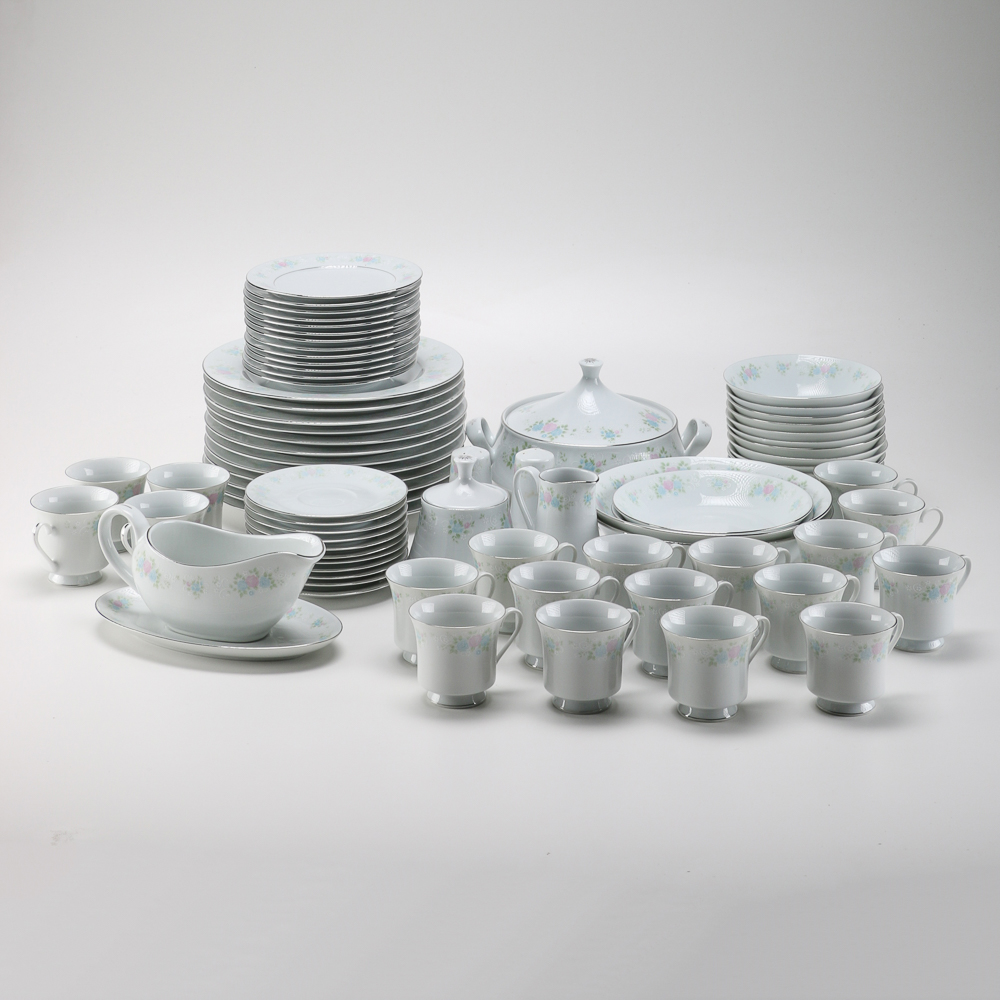 Set of Prestige "China Garden" China Dinnerware