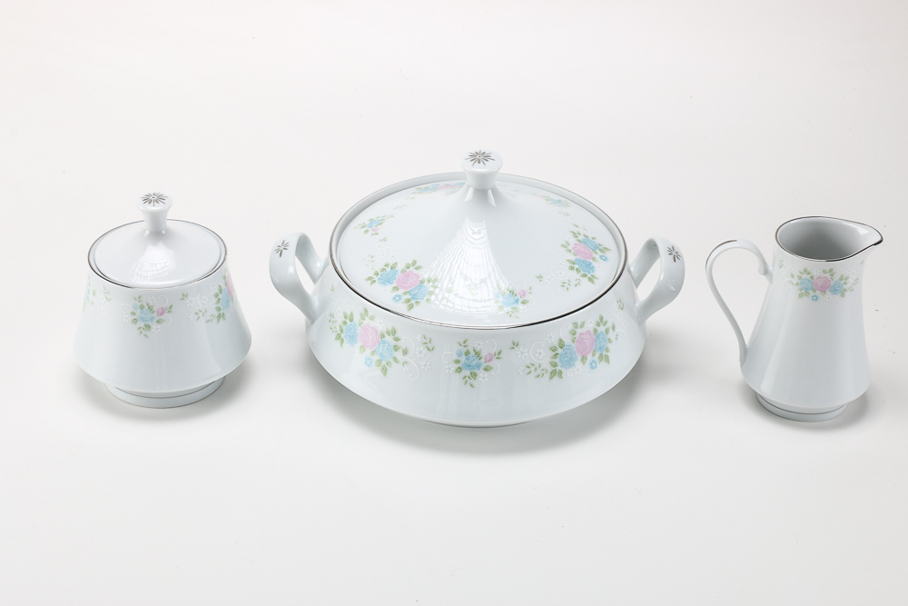Set of Prestige "China Garden" China Dinnerware