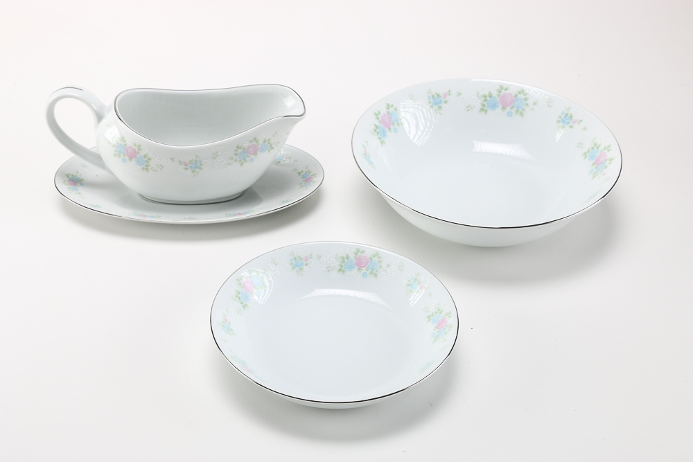 Set of Prestige "China Garden" China Dinnerware