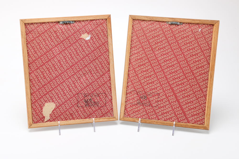 Lusana Offset Lithographs of Floral Watercolors