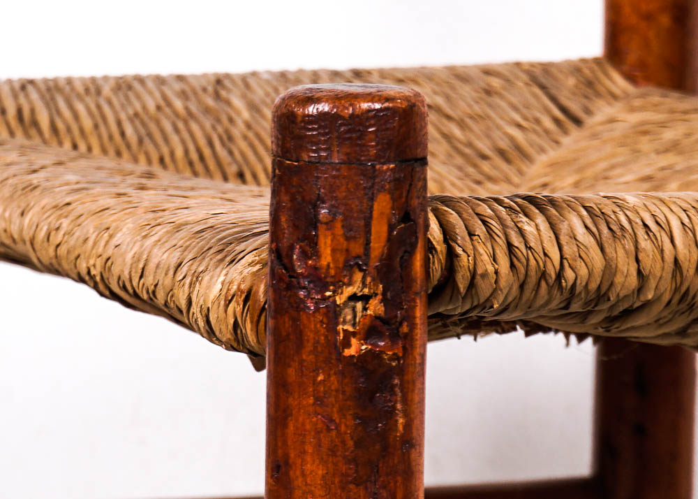 Ladder Back Rush Seat Side Chair