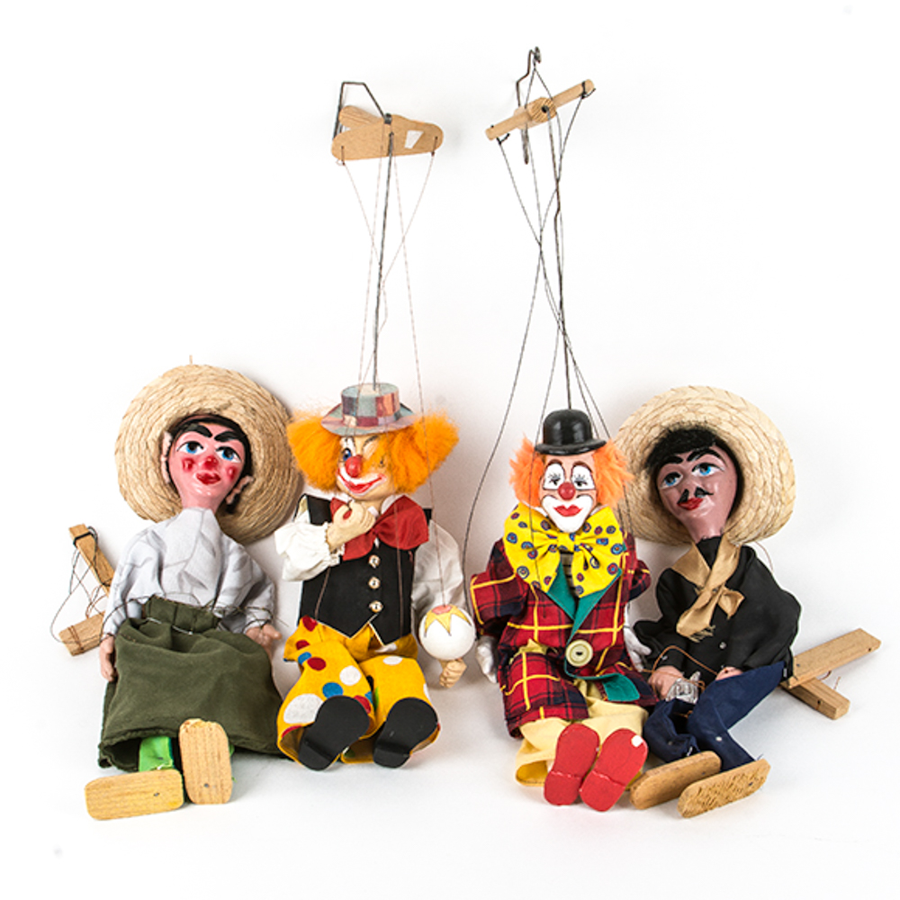 Collection of Marionette Dolls