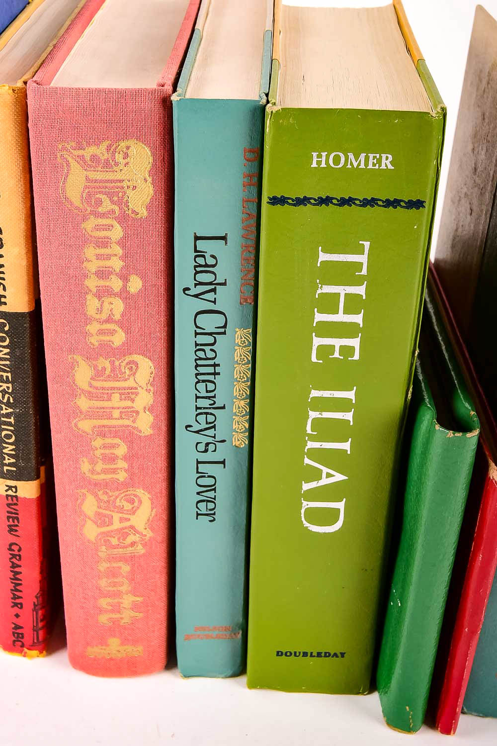 Pair of Hummel-Style Bookends with Books