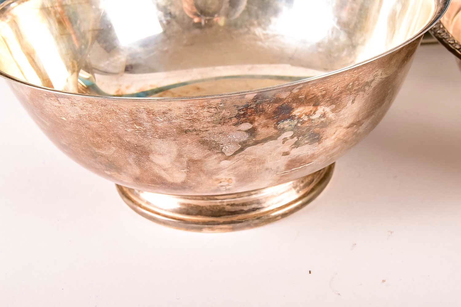 Collection of Silver-Plated Serving Dishes, Trophies and Trays